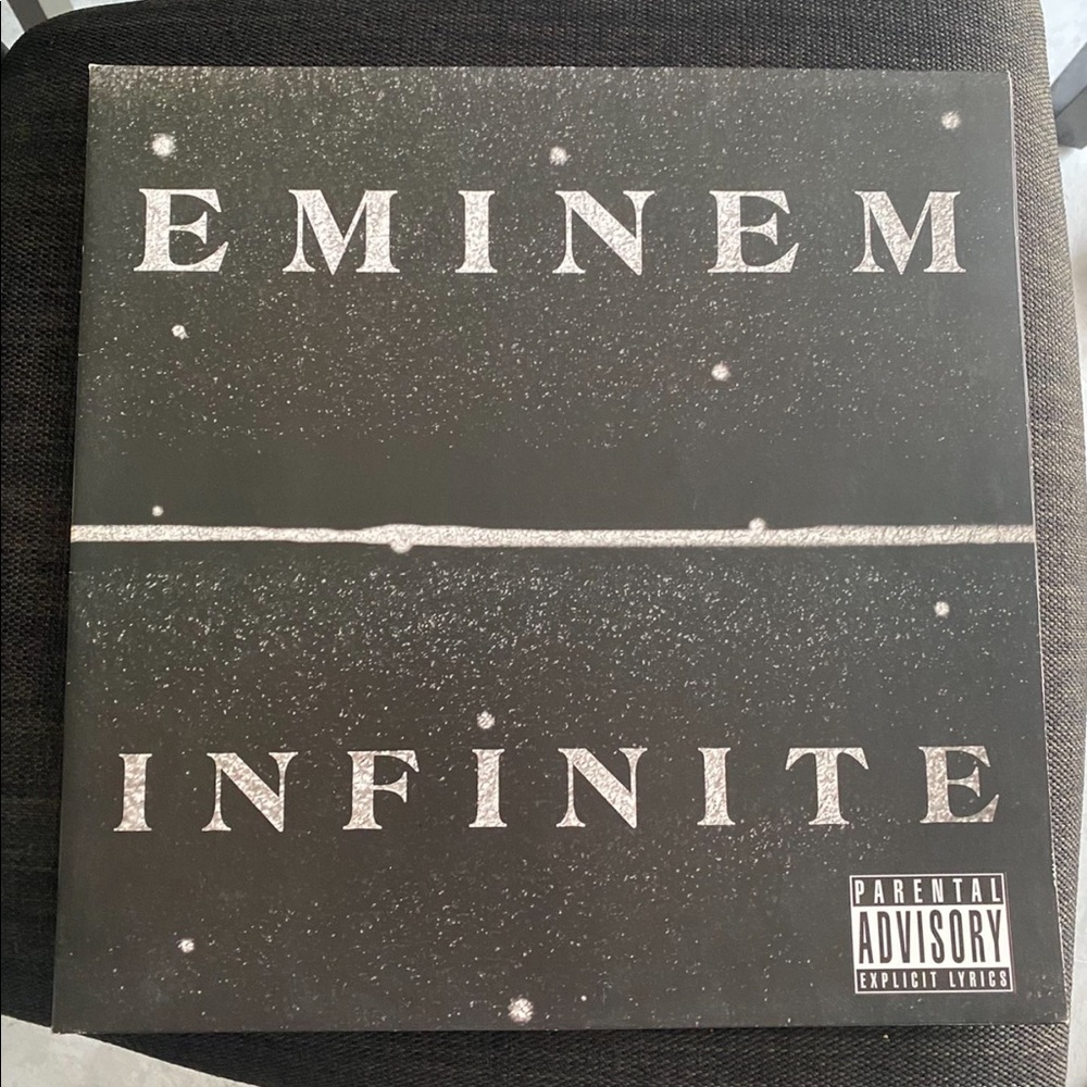 Eminem **Infinite Vinyl Frosted Record*** only 1000 ever made like this .